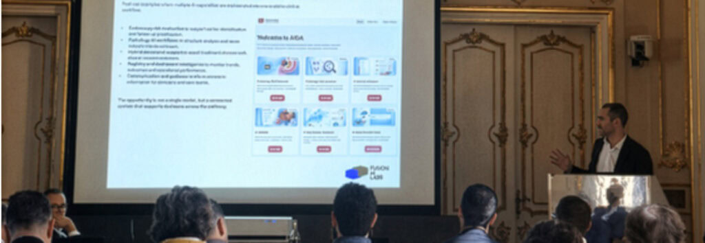 AIDA Showcases AI Innovation at “AI for Healthcare, Longevity & Wellness” Event in Genova